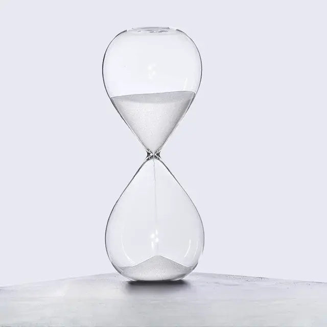 Modern Colored Sand Hourglass Timer (Various Times)