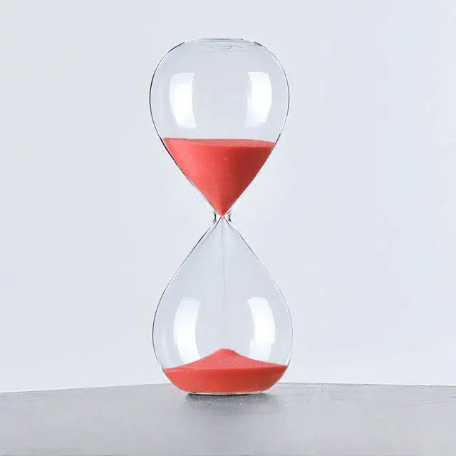 Modern Colored Sand Hourglass Timer (Various Times)