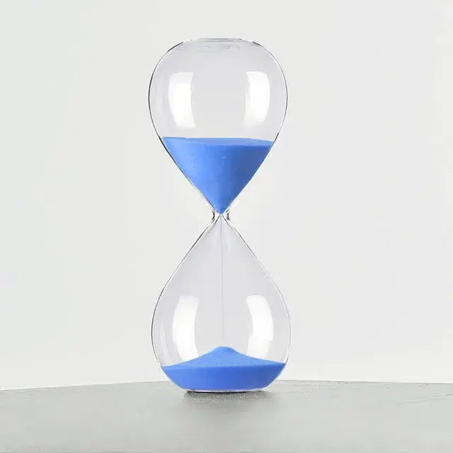 Modern Colored Sand Hourglass Timer (Various Times)