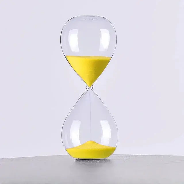 Modern Colored Sand Hourglass Timer (Various Times)