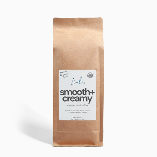 Smooth + Creamy / Brazilian Blend Coffee (16oz)