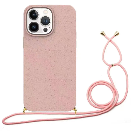 Pink Compostable Strap Case